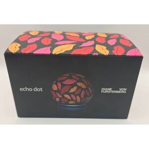 Amazon Echo Dot 4th Gen Diane Von Furstenberg Limited Edition Lips DVF Alexa NIB